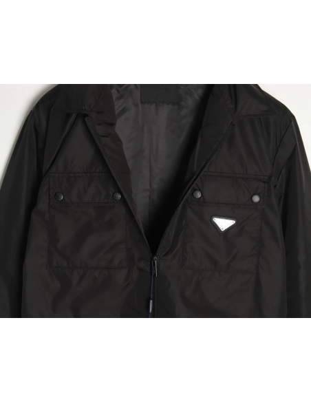 Prada double pocket thin cotton jacket TSK1,Prada
