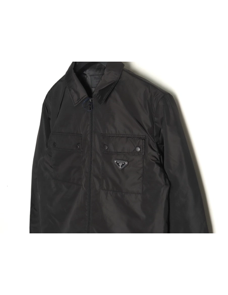 Prada double pocket thin cotton jacket TSK1,Prada