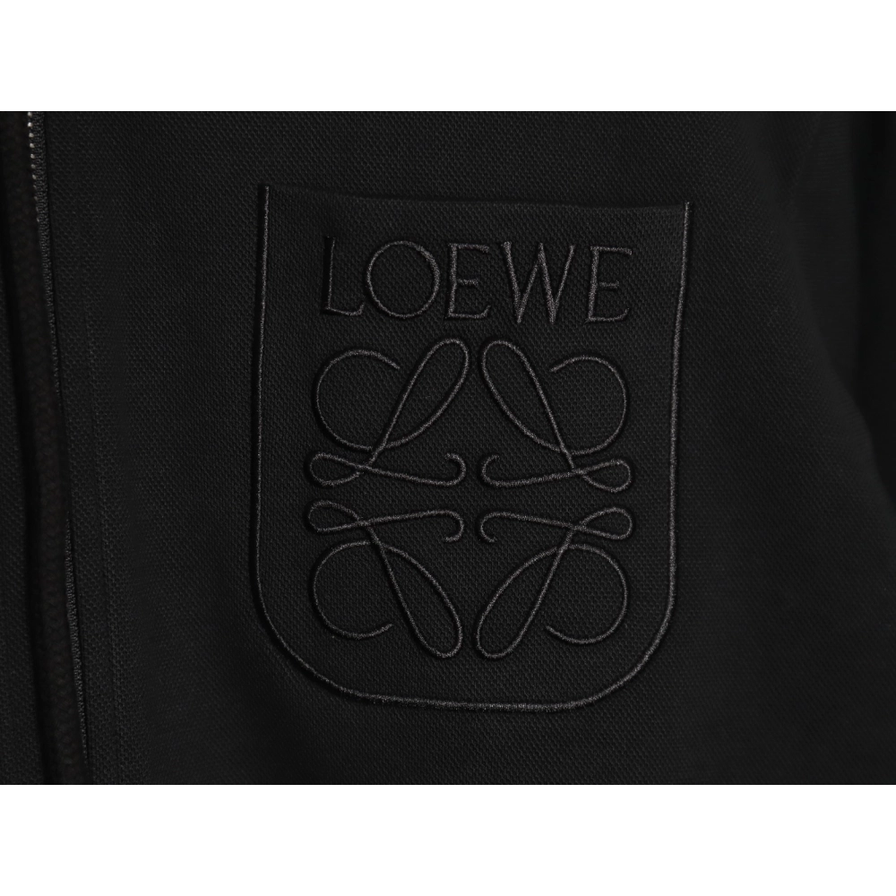 Loewe dark pattern embroidery logo jacket,Loewe