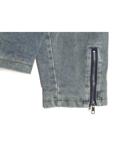 Kapital denim heavy bone embroidery loose jacket,Kapital