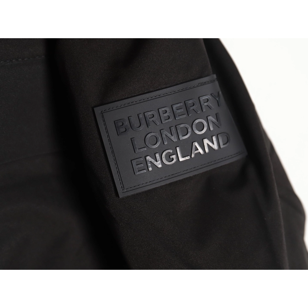 Burberry 3M reflective lettering hooded down jacket TSK1,Burberry