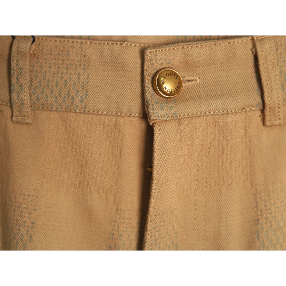 Louis Vuitton Pharrell Collaboration Vintage Checkerboard Jeans,Louis Vuitton
