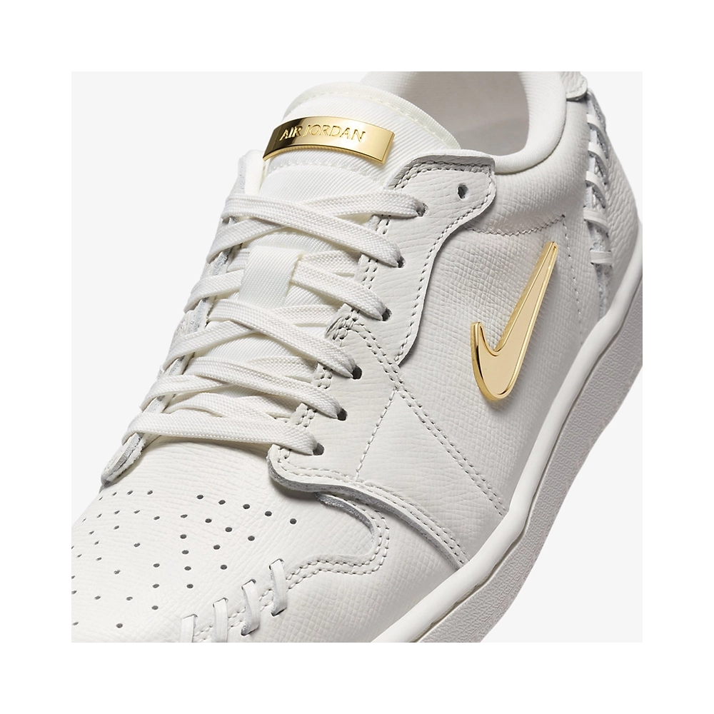 Air Jordan 1 Low Method of Make Sail Metallic Gold,AIR JORDAN 1 LOW