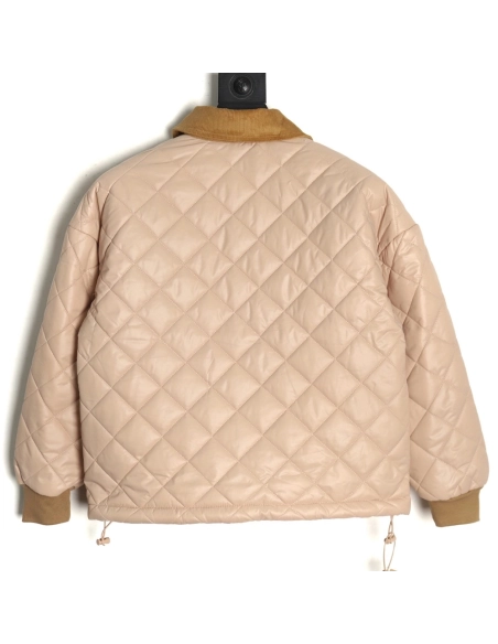 Miu Miu rhombus quilted cotton patchwork jacket,Miu Miu Jacket,Jacket,APPAREL