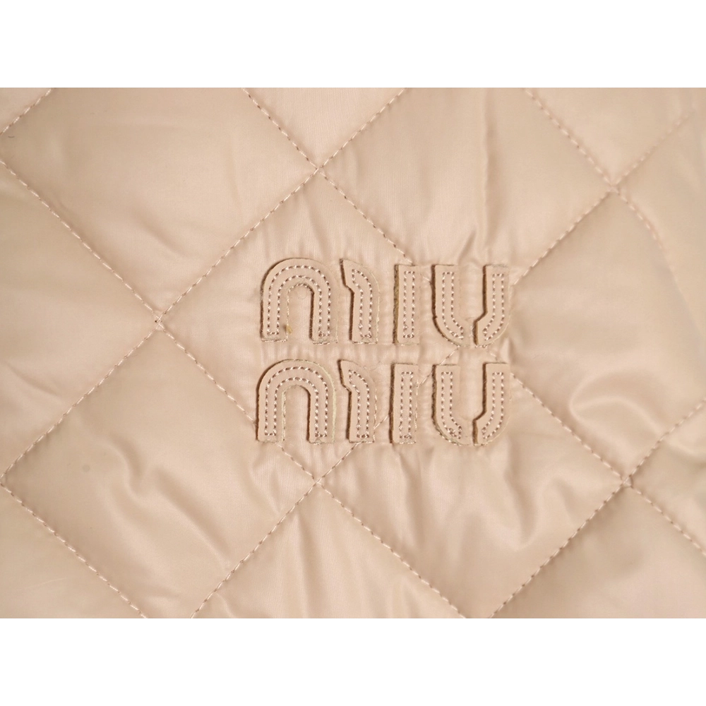 Miu Miu rhombus quilted cotton patchwork jacket,Miu Miu Jacket,Jacket,APPAREL