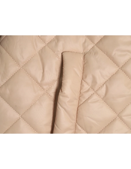 Miu Miu rhombus quilted cotton patchwork jacket,Miu Miu Jacket,Jacket,APPAREL