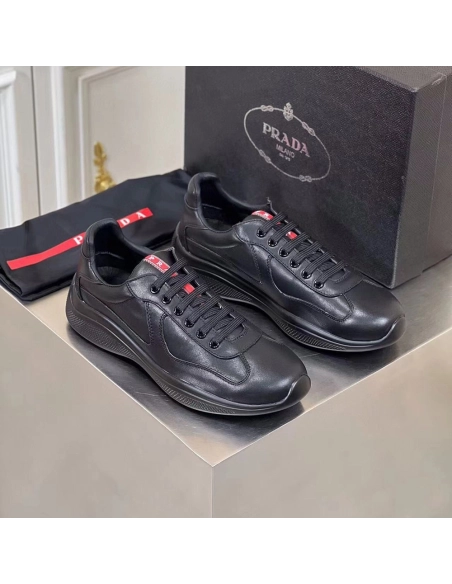 PRADA SNEAKER,Sneakers,Buy Cheap Discount Prada Americas Cup nappa leather sneakers
