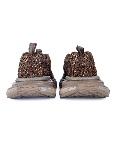 BALENCIAGA 3XL SNEAKER,BALENCIAGA,Buy Cheap Discount Balenciaga Rhinestone Mesh 3XL Sneakers