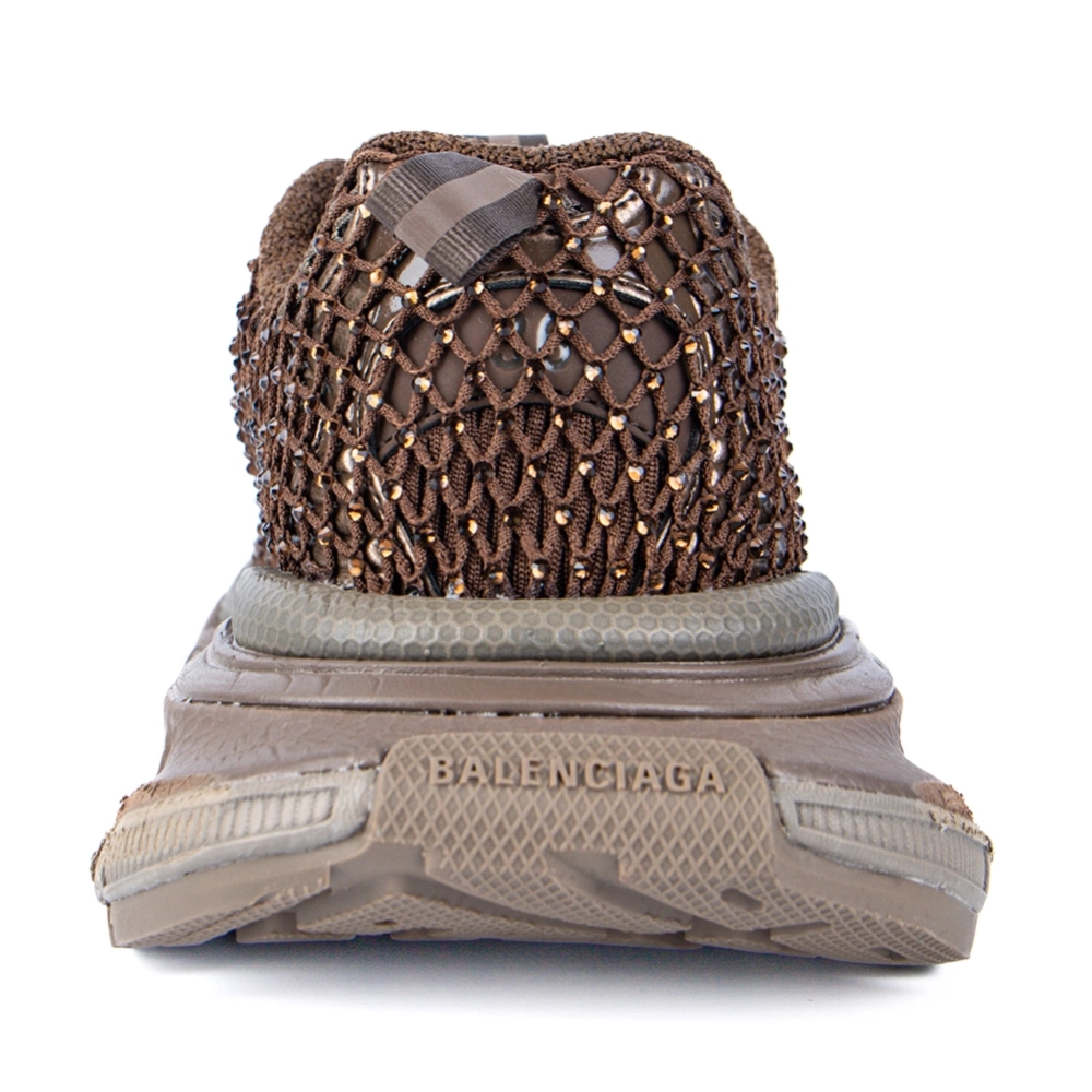 BALENCIAGA 3XL SNEAKER,BALENCIAGA,Buy Cheap Discount Balenciaga Rhinestone Mesh 3XL Sneakers