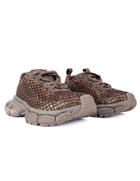 BALENCIAGA 3XL SNEAKER,BALENCIAGA,Buy Cheap Discount Balenciaga Rhinestone Mesh 3XL Sneakers