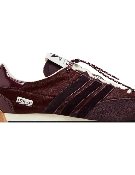 ADIDAS COUNTRY,ADIDAS,Buy Cheap Discount Song for the Mute x Country OG Pony Hair Pack Maroon