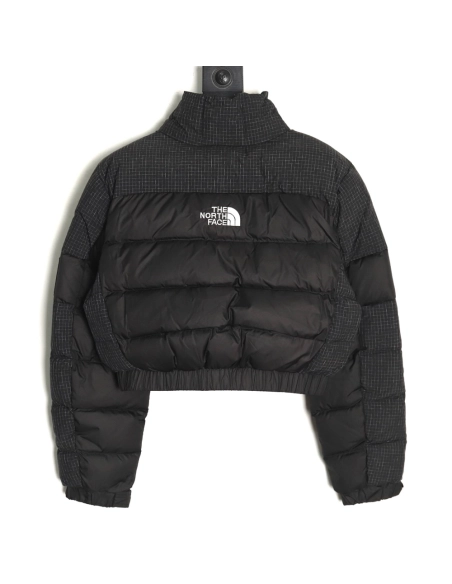 The North Face Jacket,Jacket,Clothing,Buy Cheap Discount The North Face highwaisted plaid short patchwork down jacket