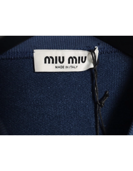 Miu Miu in low price trust seller,in low price trust seller,Clothing,Buy Cheap Discount Miu Miu Lettering Crewneck in low price 