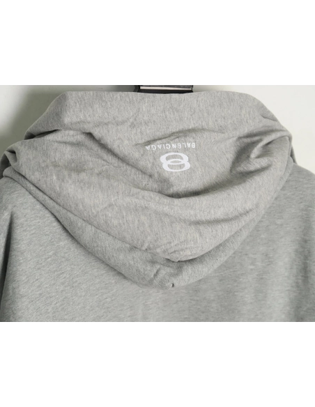 Balenciaga Jacket,Jacket,Clothing,Buy Cheap Discount Balenciaga fake twopiece shawl hooded zipper jacket