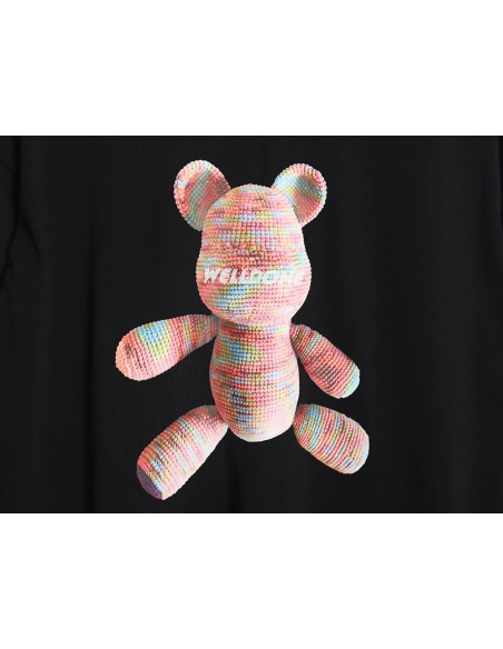 We11done in low price trust seller,in low price trust seller,Clothing,Buy Cheap Discount We11 Done woolen bear print long sleeve