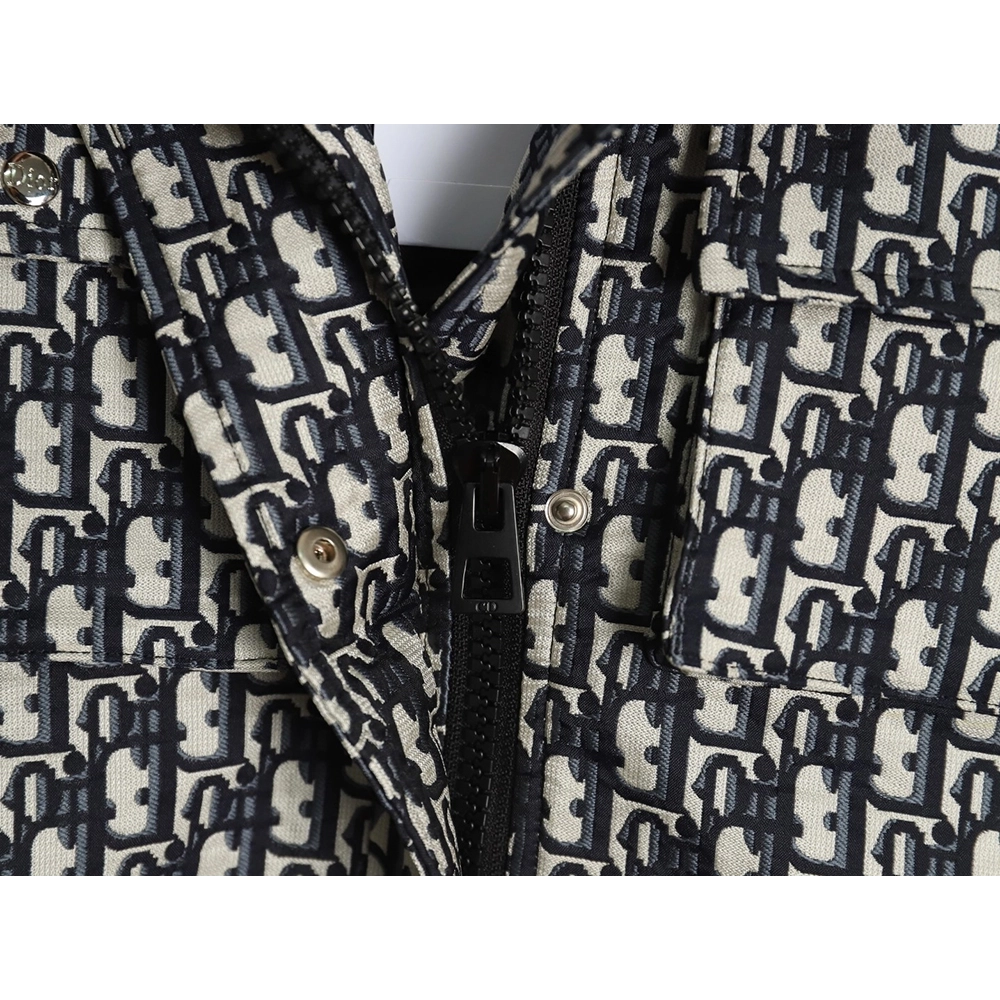 Dior Jacket,Jacket,Clothing,Buy Cheap Discount Dior allover printed jacquard hooded work jacket