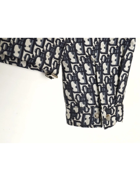 Dior Jacket,Jacket,Clothing,Buy Cheap Discount Dior allover printed jacquard hooded work jacket