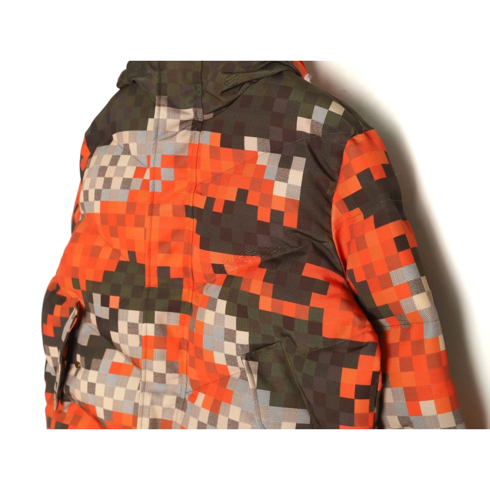 Louis Vuitton Jacket,Jacket,Clothing,Buy Cheap Discount Louis Vuitton Camouflage Checkerboard Down Jacket