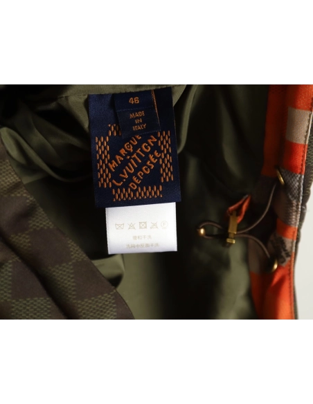 Louis Vuitton Jacket,Jacket,Clothing,Buy Cheap Discount Louis Vuitton Camouflage Checkerboard Down Jacket