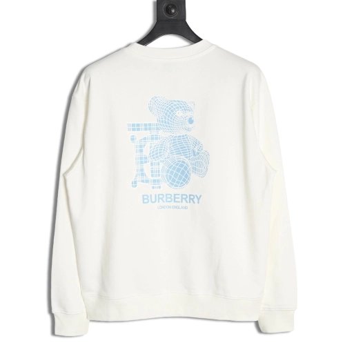 Burberry in low price trust seller,in low price trust seller,Clothing,Buy Cheap Discount Burberry back blue bear print crew neck