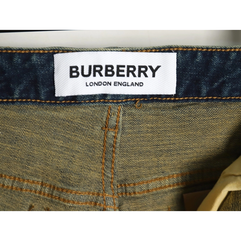 Burberry Trousers,CASUAL PANTS,Clothing,Buy Cheap Discount Burberry wheat ear war horse jeans