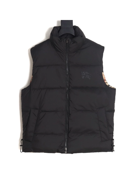 Burberry Jacket,Jacket,Clothing,Buy Cheap Discount Burberry Check Reversible Down Vest