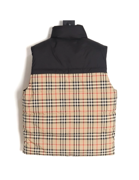 Burberry Jacket,Jacket,Clothing,Buy Cheap Discount Burberry Check Reversible Down Vest