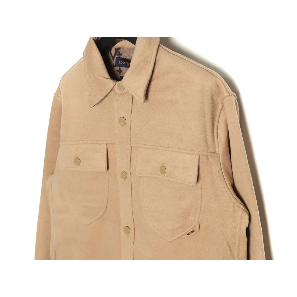 Louis Vuitton Jacket,Jacket,Clothing,Buy Cheap Discount Louis Vuitton reversible cashmere khaki jacket