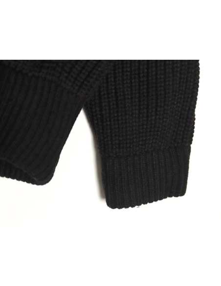 Prada Jacket,Jacket,Clothing,Buy Cheap Discount Prada triangle logo patchwork knitted sweater jacket