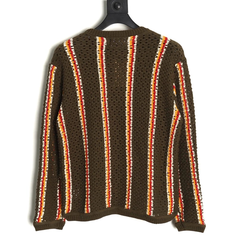 Stussy in low price trust seller,in low price trust seller,Clothing,Buy Cheap Discount Stussy Patta Logo Stripe Loose Crewneck S