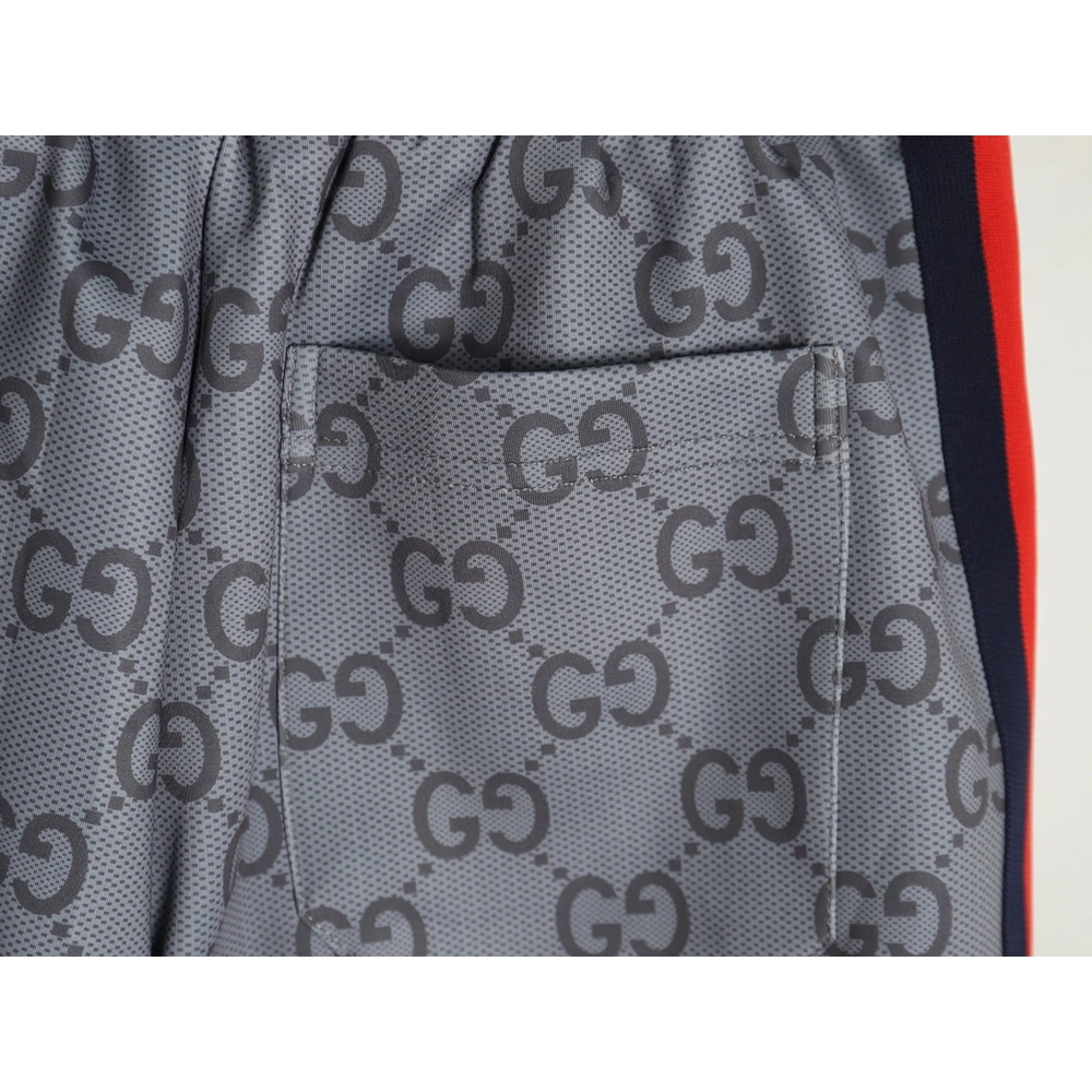 Gucci Trousers,CASUAL PANTS,Clothing,Buy Cheap Discount Gucci all over print double G jacquard ribbon trousers