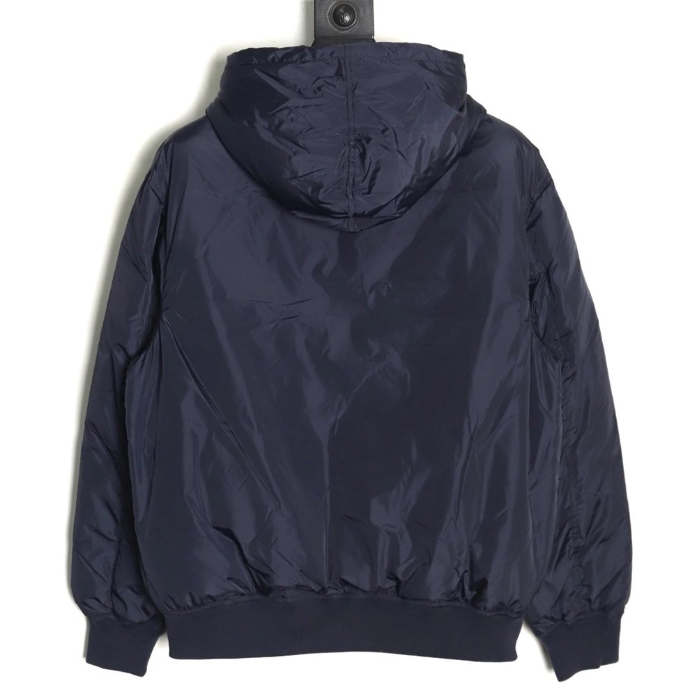 Fendi Jacket,Jacket,Clothing,Buy Cheap Discount Prada Triangle Solid Color Hooded Down Jacket