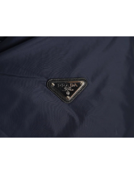 Fendi Jacket,Jacket,Clothing,Buy Cheap Discount Prada Triangle Solid Color Hooded Down Jacket