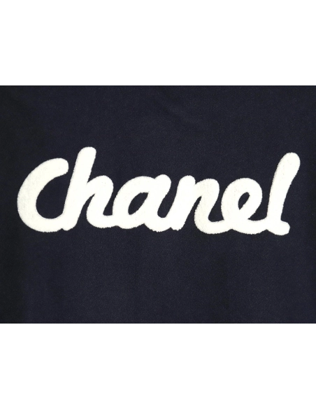 Chanel Jacket,Jacket,Clothing,Buy Cheap Discount Chanel splicing embroidery baseball jacket