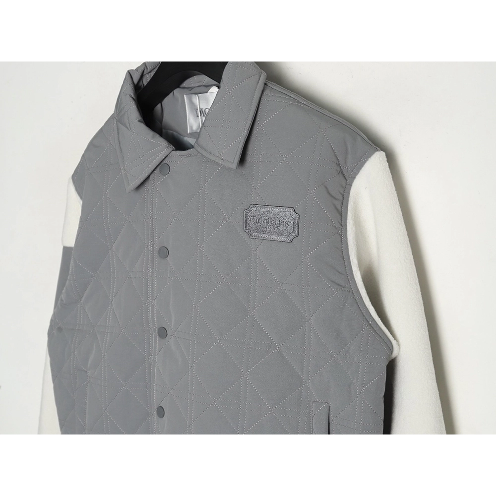 Dior Jacket,Jacket,Clothing,Buy Cheap Discount Dior lambswool patchwork baseball jacket