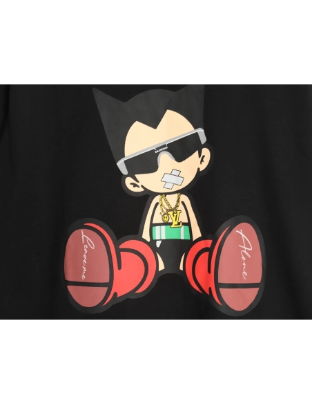 Louis Vuitton T Shirt,Tshirt,Clothing,Buy Cheap Discount Louis Vuitton cartoon character printed pattern long sleeves