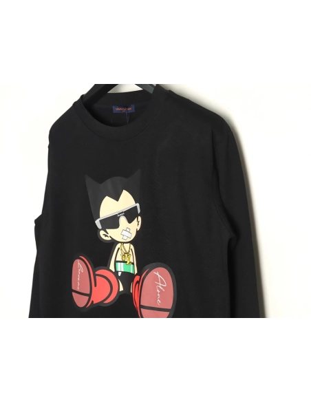 Louis Vuitton T Shirt,Tshirt,Clothing,Buy Cheap Discount Louis Vuitton cartoon character printed pattern long sleeves