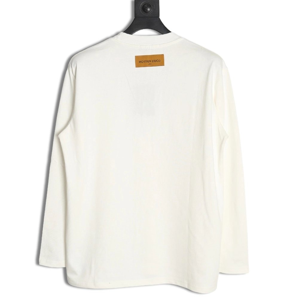 Louis Vuitton T Shirt,Tshirt,Clothing,Buy Cheap Discount Louis Vuitton cartoon character printed pattern long sleeves