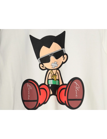 Louis Vuitton T Shirt,Tshirt,Clothing,Buy Cheap Discount Louis Vuitton cartoon character printed pattern long sleeves