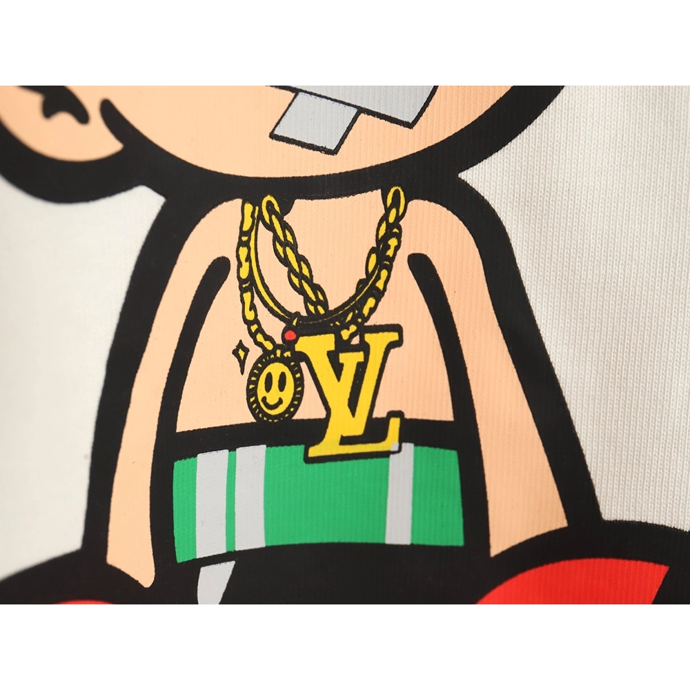 Louis Vuitton T Shirt,Tshirt,Clothing,Buy Cheap Discount Louis Vuitton cartoon character printed pattern long sleeves
