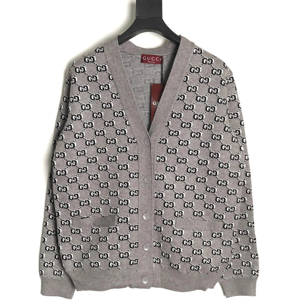 Gucci in low price trust seller,in low price trust seller,Clothing,Buy Cheap Discount Gucci all over print knitted jacquard card