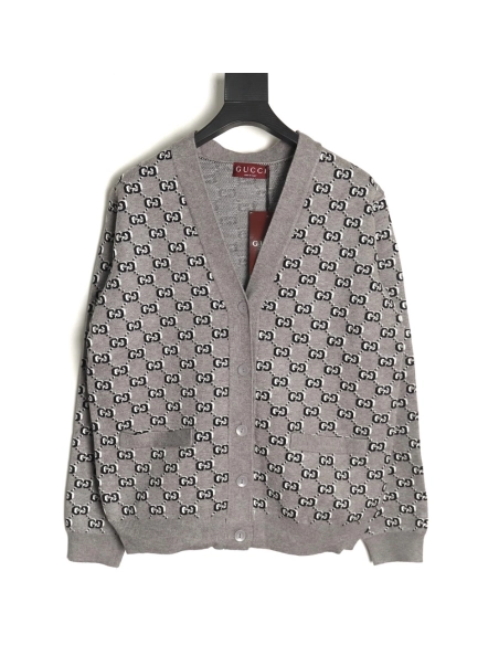 Gucci in low price trust seller,in low price trust seller,Clothing,Buy Cheap Discount Gucci all over print knitted jacquard card