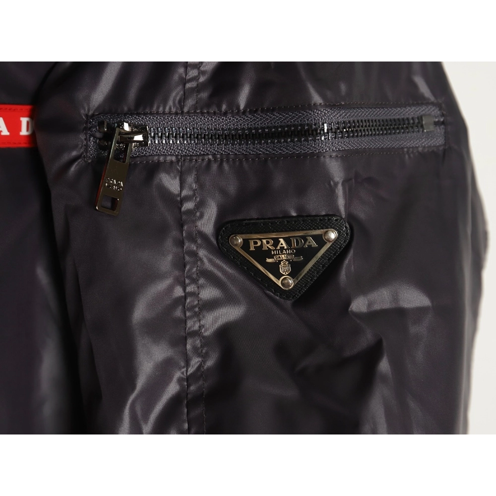 Prada Jacket,Jacket,Clothing,Buy Cheap Discount Prada red trim cotton jacket