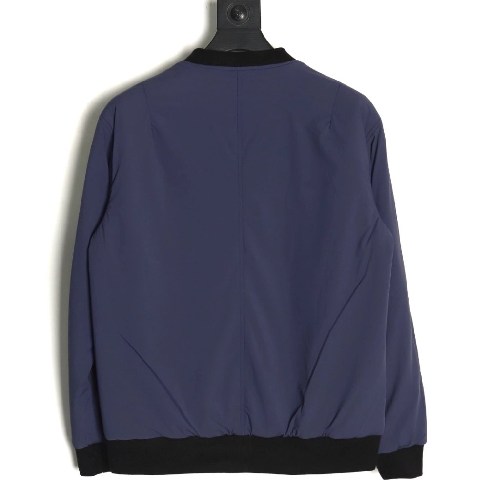 Chanel Jacket,Jacket,Clothing,Buy Cheap Discount Chanel Embroidered Slogan Vintage Zip Reversible Cotton Jacket