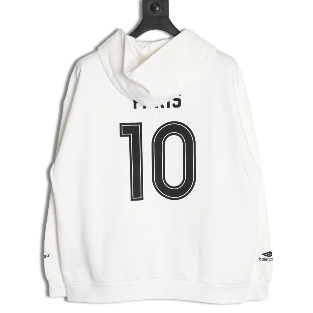 Balenciaga Hoodie,Hoodie,Clothing,Buy Cheap Discount Balenciaga Manchester United joint embroidered printed zipper hoodie