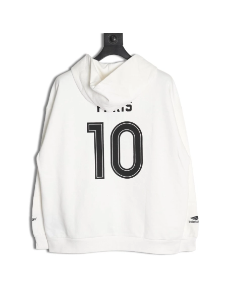 Balenciaga Hoodie,Hoodie,Clothing,Buy Cheap Discount Balenciaga Manchester United joint embroidered printed zipper hoodie