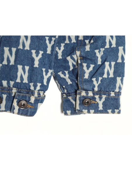 MLB Jacket,Jacket,Clothing,Buy Cheap Discount MLB New York Yankees Denim Sherpa Jacket