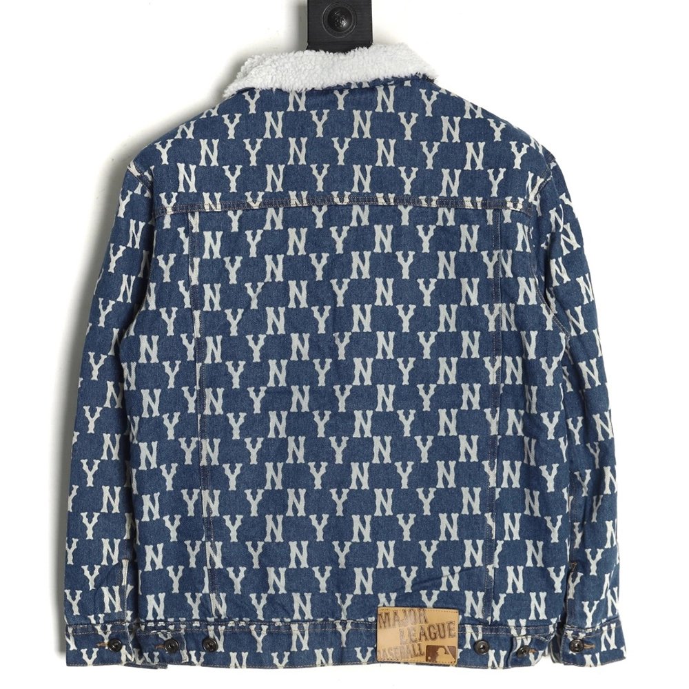 MLB Jacket,Jacket,Clothing,Buy Cheap Discount MLB New York Yankees Denim Sherpa Jacket