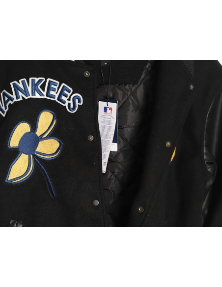 MLB Jacket,Jacket,Clothing,Buy Cheap Discount MLB Logo Embroidered Vintage Baseball Jacket