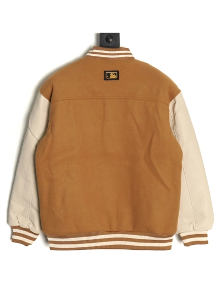 MLB Jacket,Jacket,Clothing,Buy Cheap Discount MLB Logo Embroidered Vintage Baseball Jacket